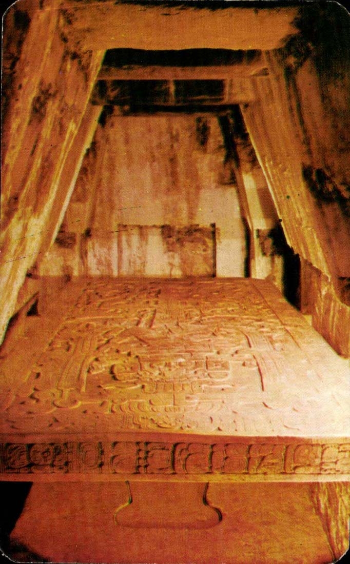 Mexico - Mexico City - have Cripta del Principe - The Crypt off the Prince - Palenque CPA