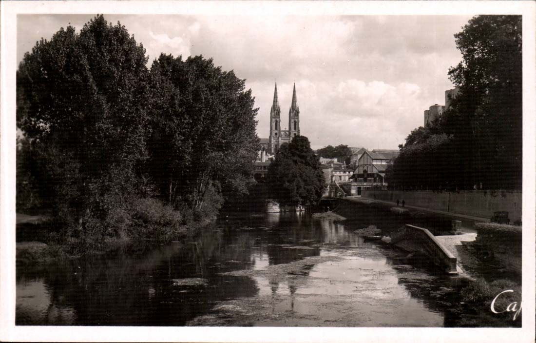 Niort - Landscape on Separates Niort CPA