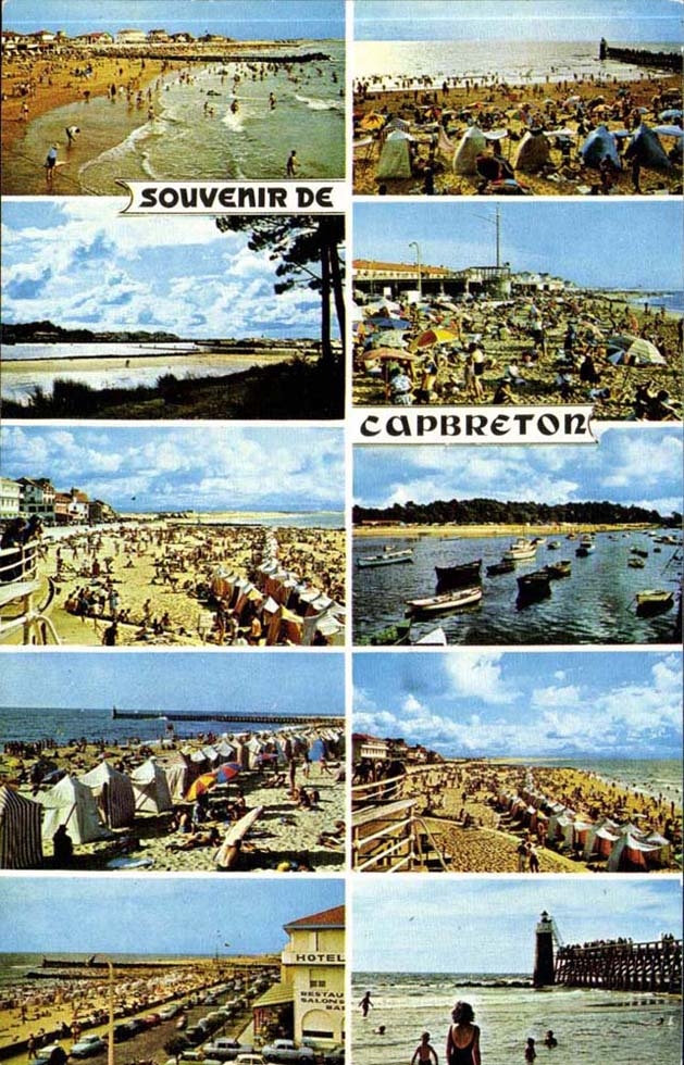 Capbreton - - Moors - Souvenir CPA