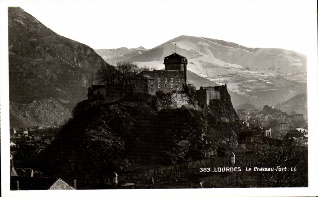 Lourdes - Castle Fort CPA