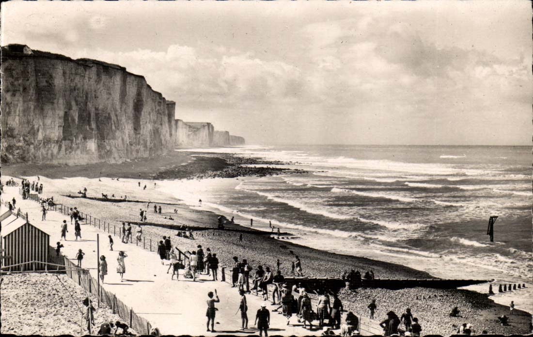 Ault Onival CPA the beach seen of the terrace