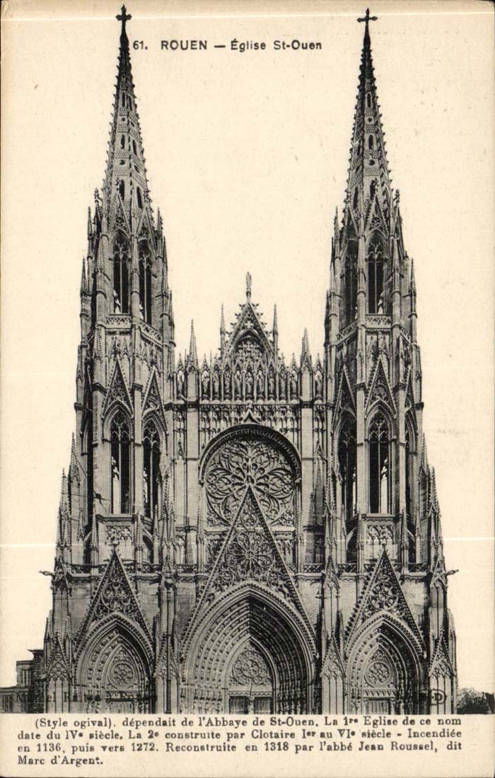 Rouen CPA Church Saint Ouen