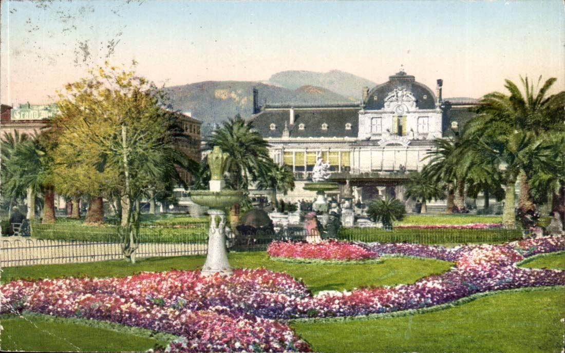 Nice CPA the municipal casino and garden Albert 1st