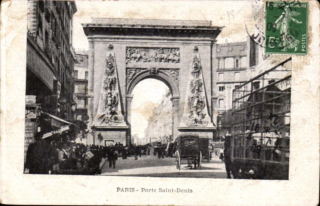 Gatter Saint Denis Paris-CPA