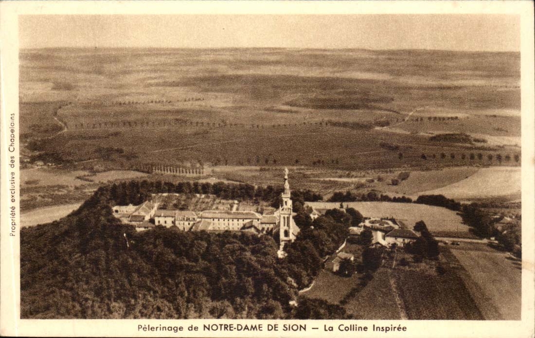 CPA Pilgrimage of Notre Dame of Sion the hill inspiree