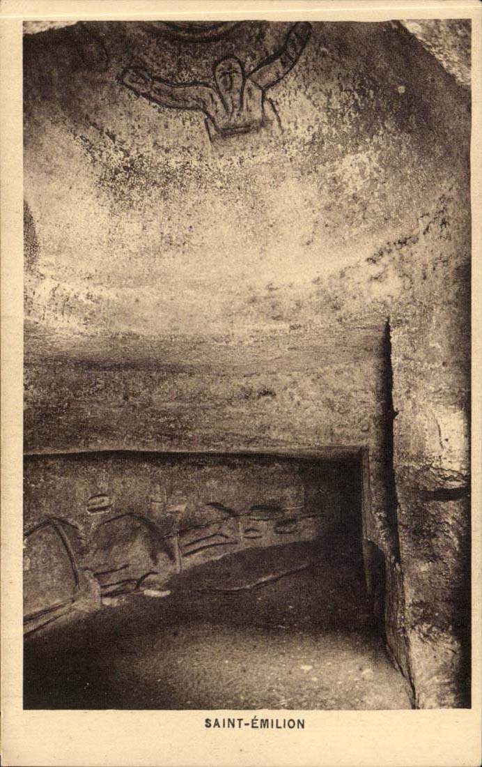 Saint EMilion CPA oubliettes in the catacombs