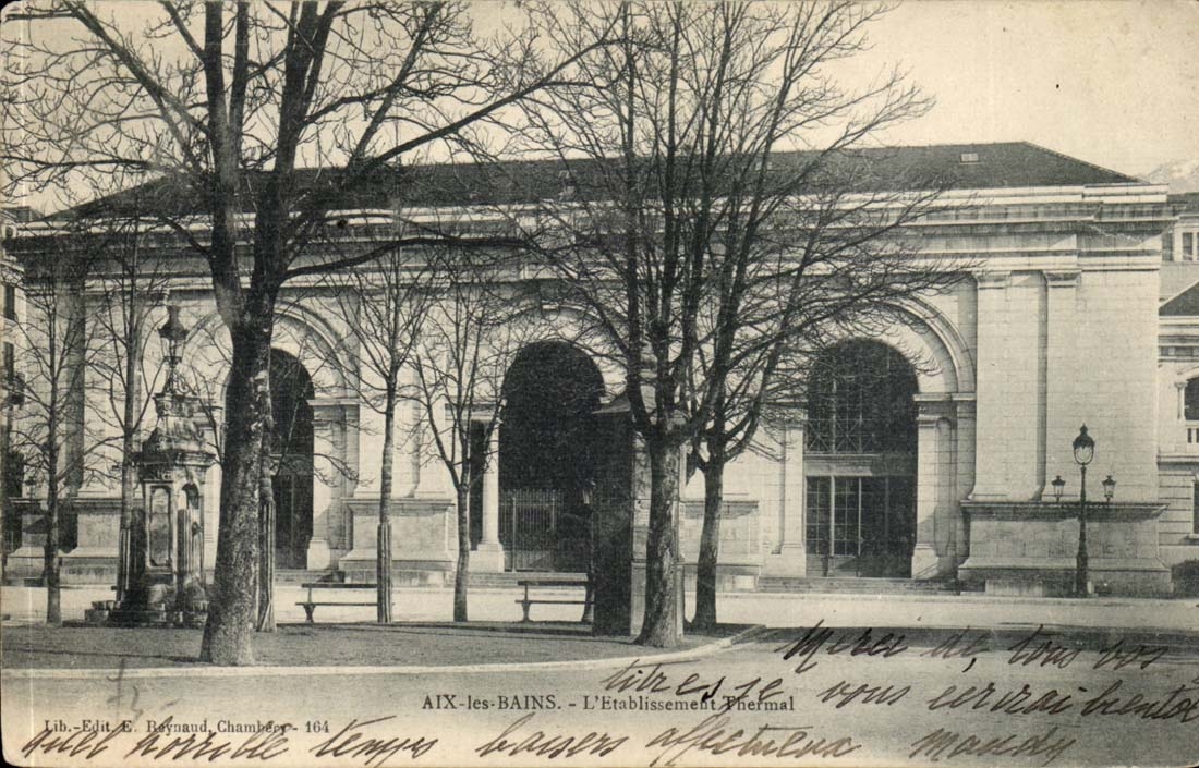 Hydropathische Einrichtung Aix-les-BainsCPA