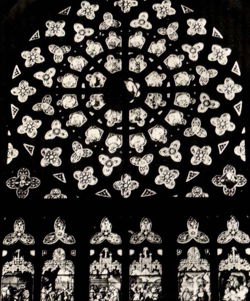 Saint pol of Leon CPA Basilica Rosette of the bottom