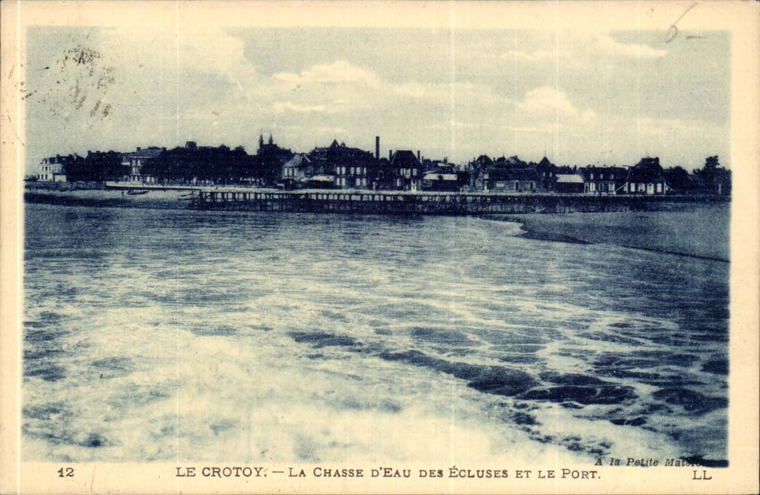 Crotoy CPA the water hunting of the locks and the port