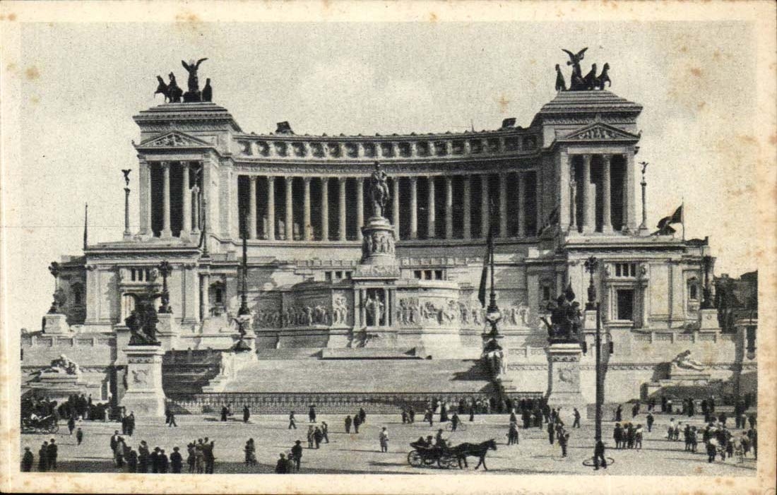 Italien Italien Rom CPA Monumento hat Vittorio Emanuele II