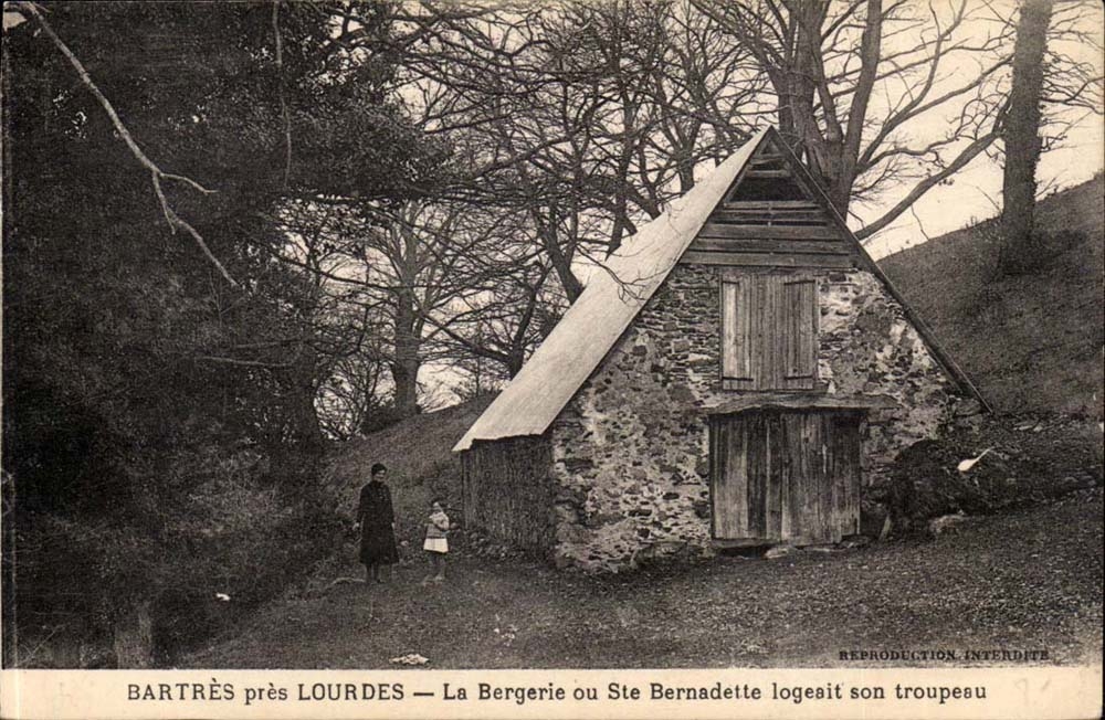 Batres schliessen Lourdes CPA sichfalten oder Co Bernadette setzte ihre Herde