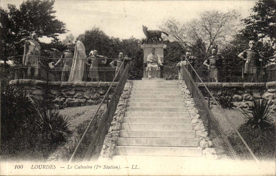 Lourdes CPA the martyrdom (1st station)