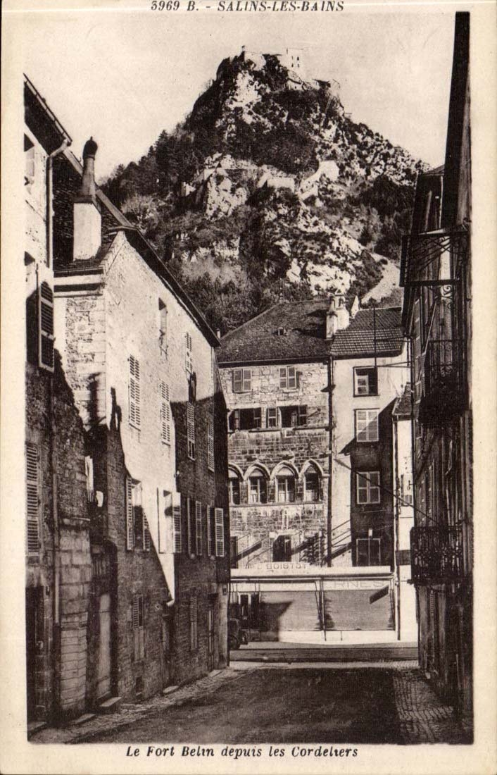 Saline les Bains CPA strong Belin since the cordeliers