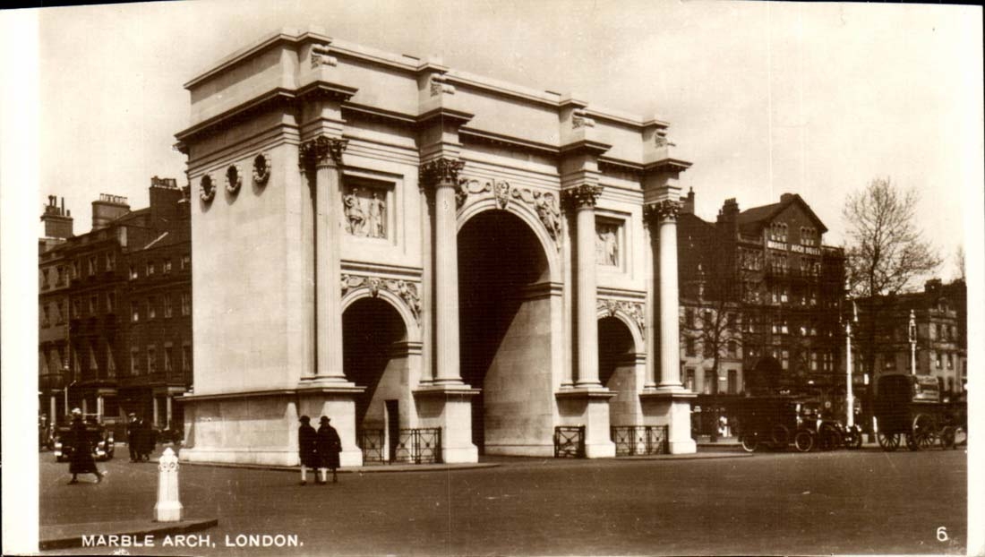 Great BRitain London London CPA MArble Arch