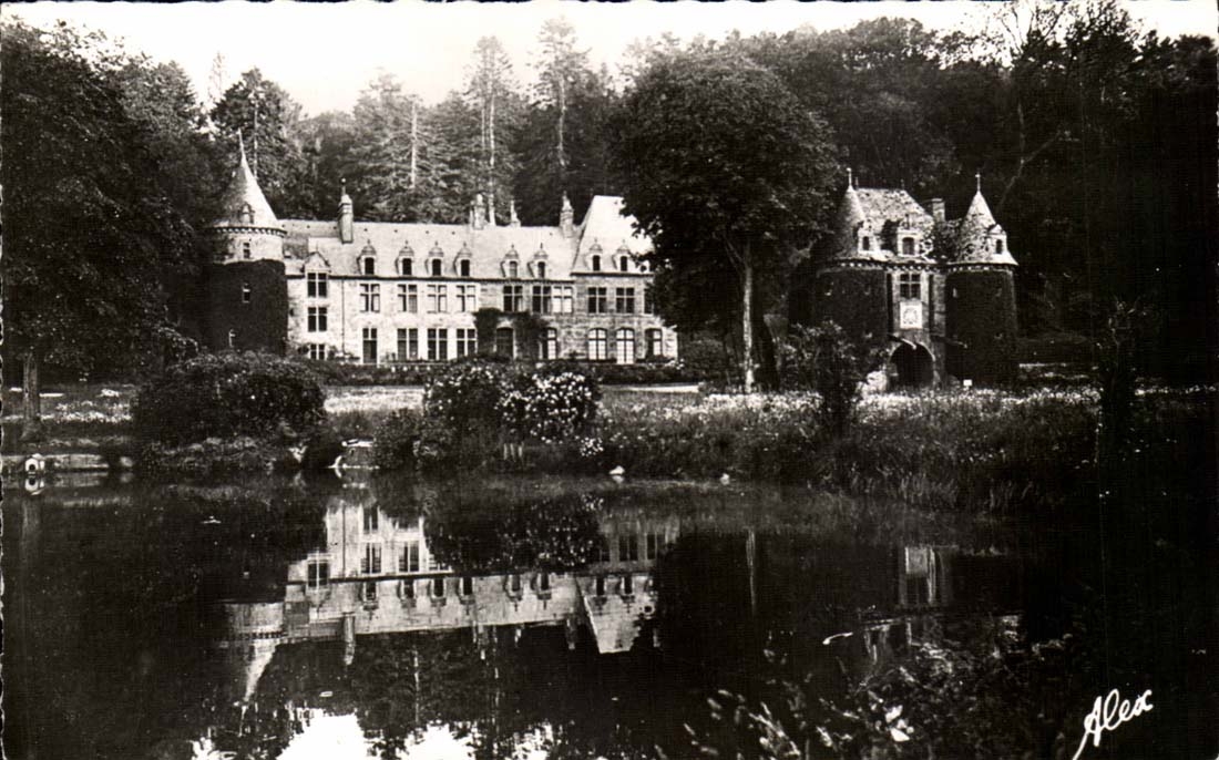 La Hague CPA Environs de Cherbourg Le vieux chateau de Nacqueville