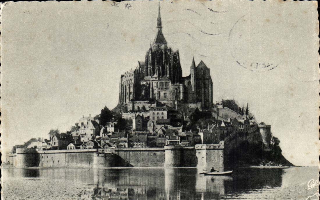Mont Saint Michel CPA Cote Is