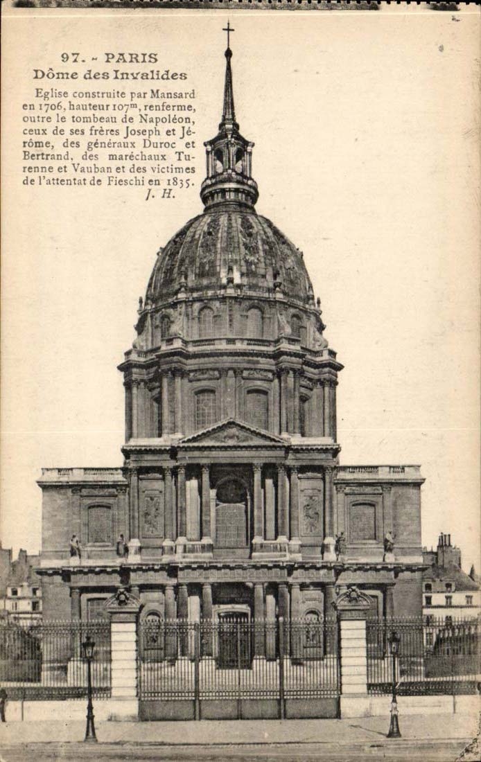 Paris CPA Dome of Invalides