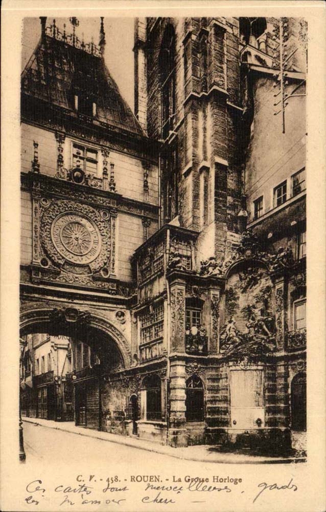 Rouen CPA the large clock