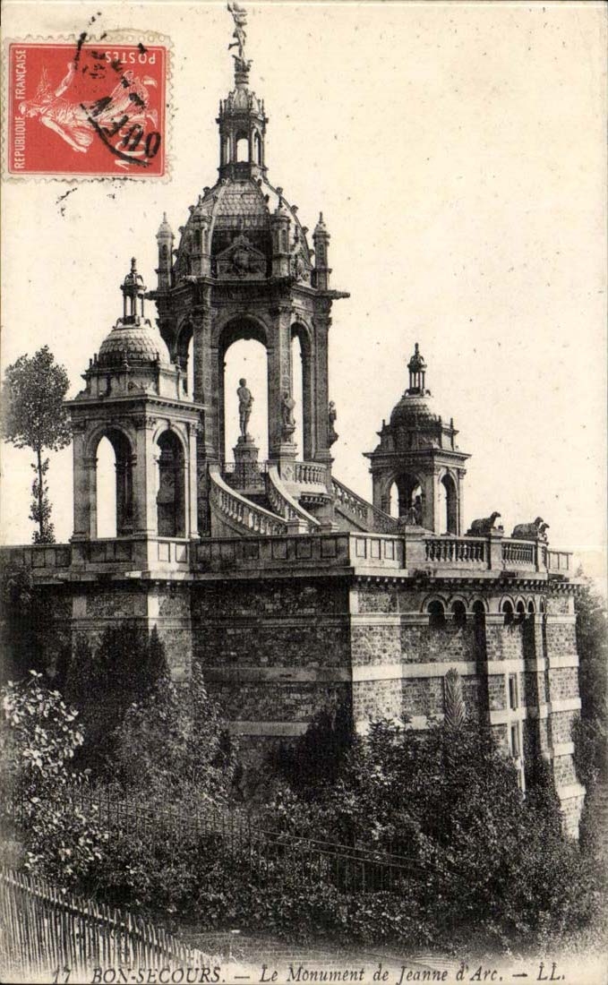 BonSecours CPA the monument of Jeanne d' Arc