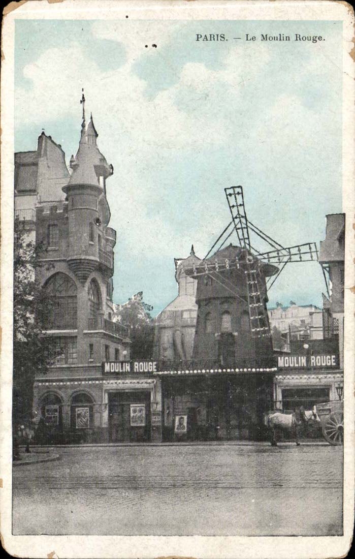 Paris CPA Le moulin rouge