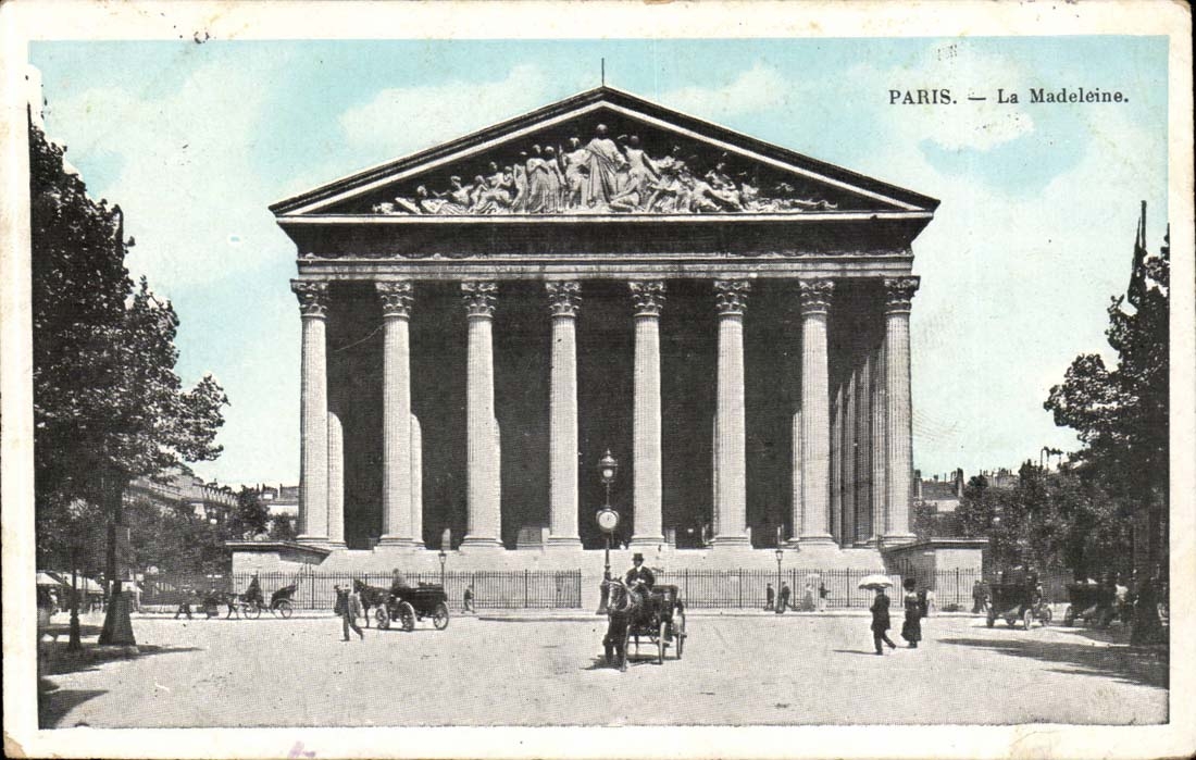 Paris CPA the Madeleine