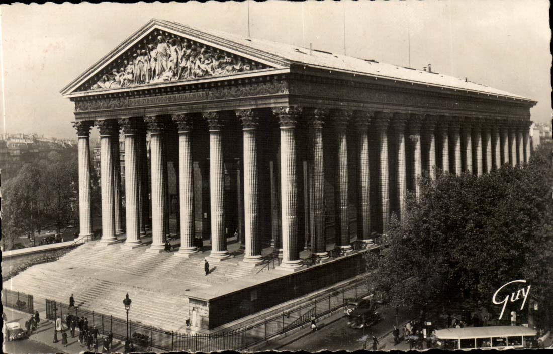 Paris CPA Church of the Madeleine