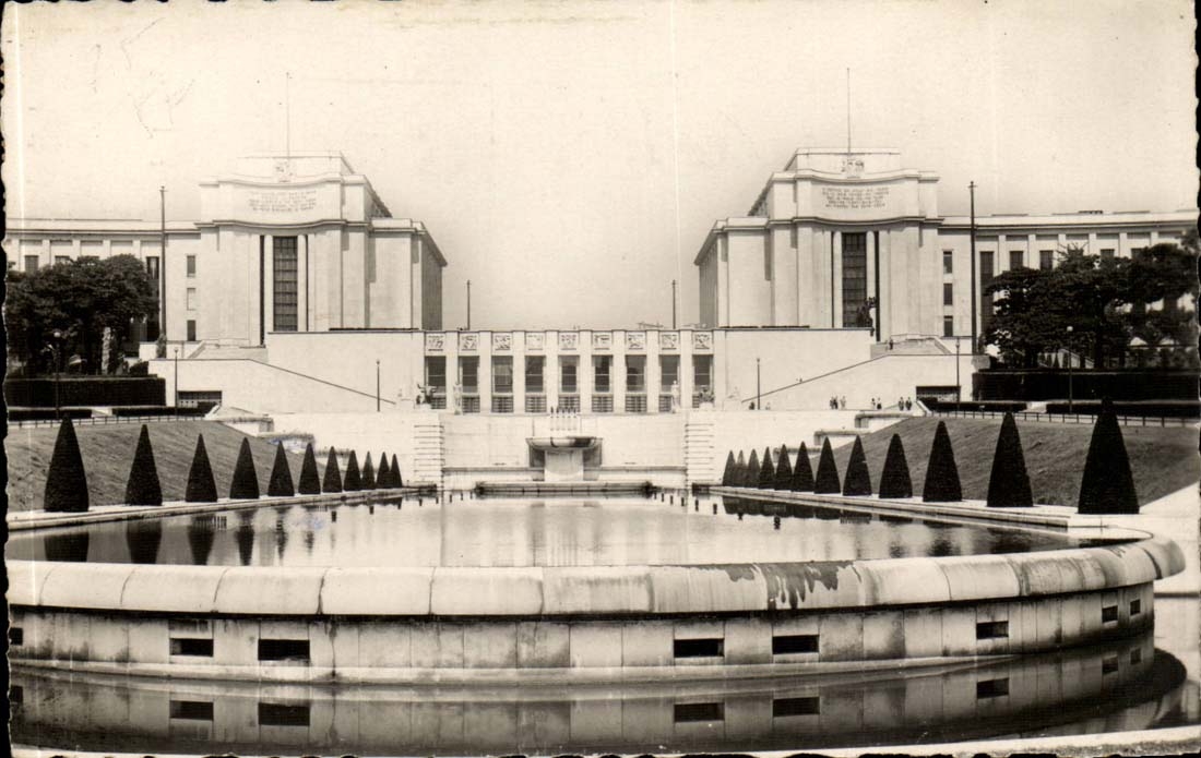 Paris CPA Palate of Chaillot