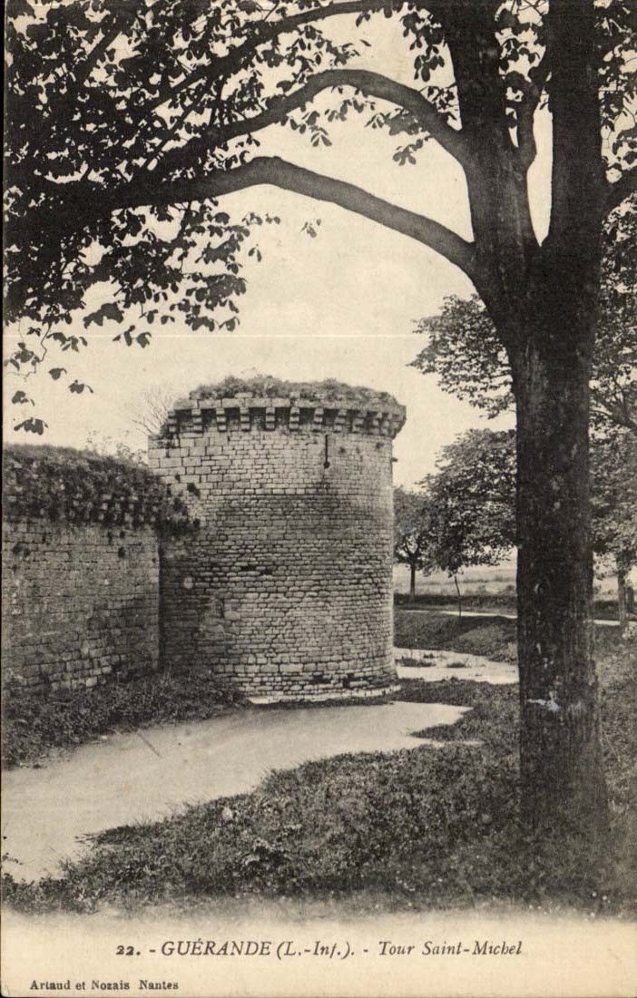 Guerande CPA Turn Saint Michel