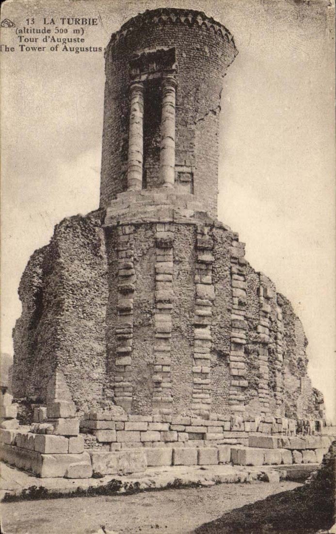 La Turbie CPA Turn of Auguste