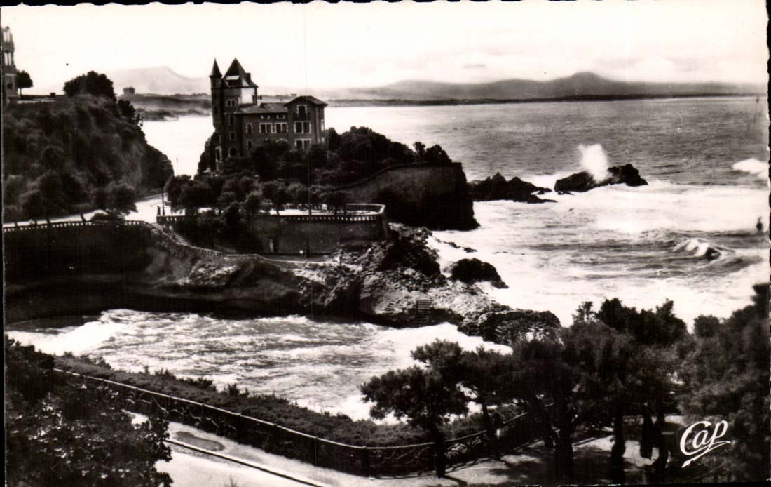 Biarritz CPA Villa Belza et Port Vieux
