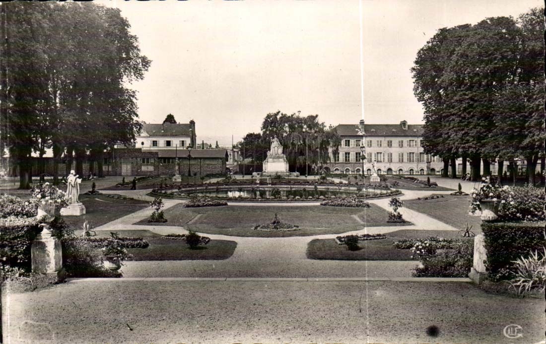 Lisieux CPA der allgemeine Garten