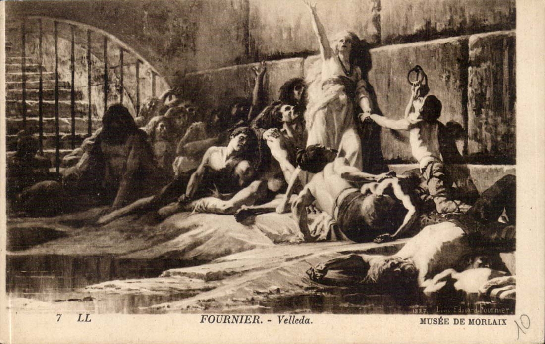 CPA Musee de Morlaix Fournier Velleda