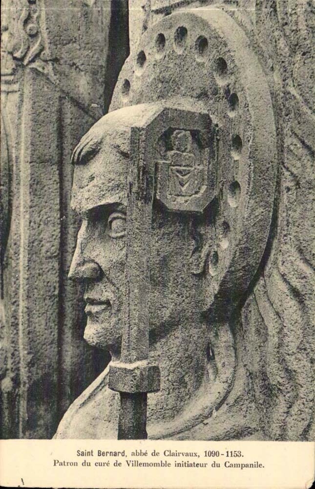 CPA Bernhardiner Abbe des Clairvaux Inhabers der Heilung von Einfuhrung von Villemonble des Glocke-Aufsatzes