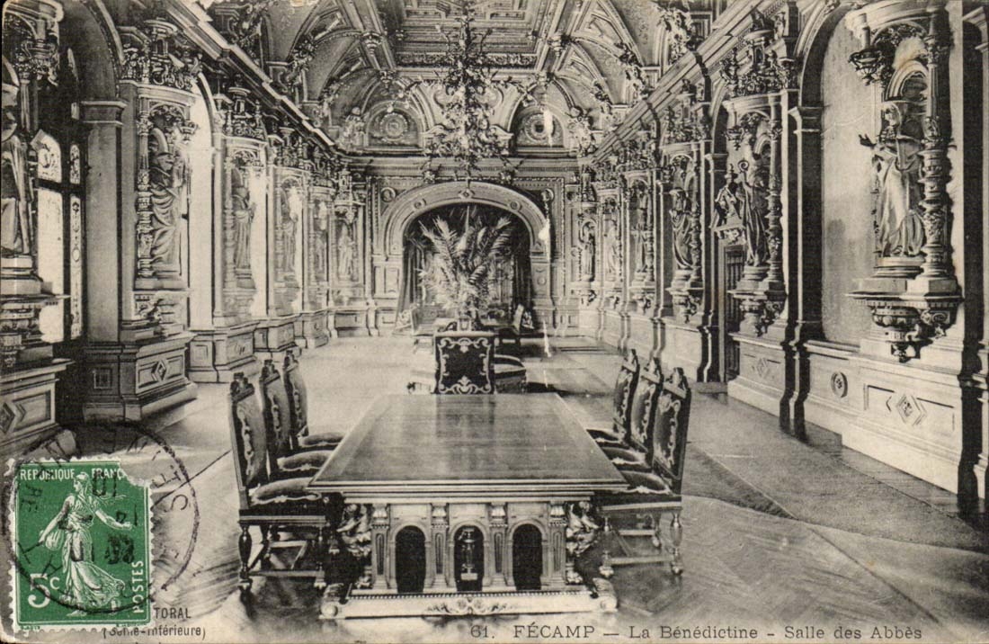 Fecamp CPA Benedictine Raum der abte