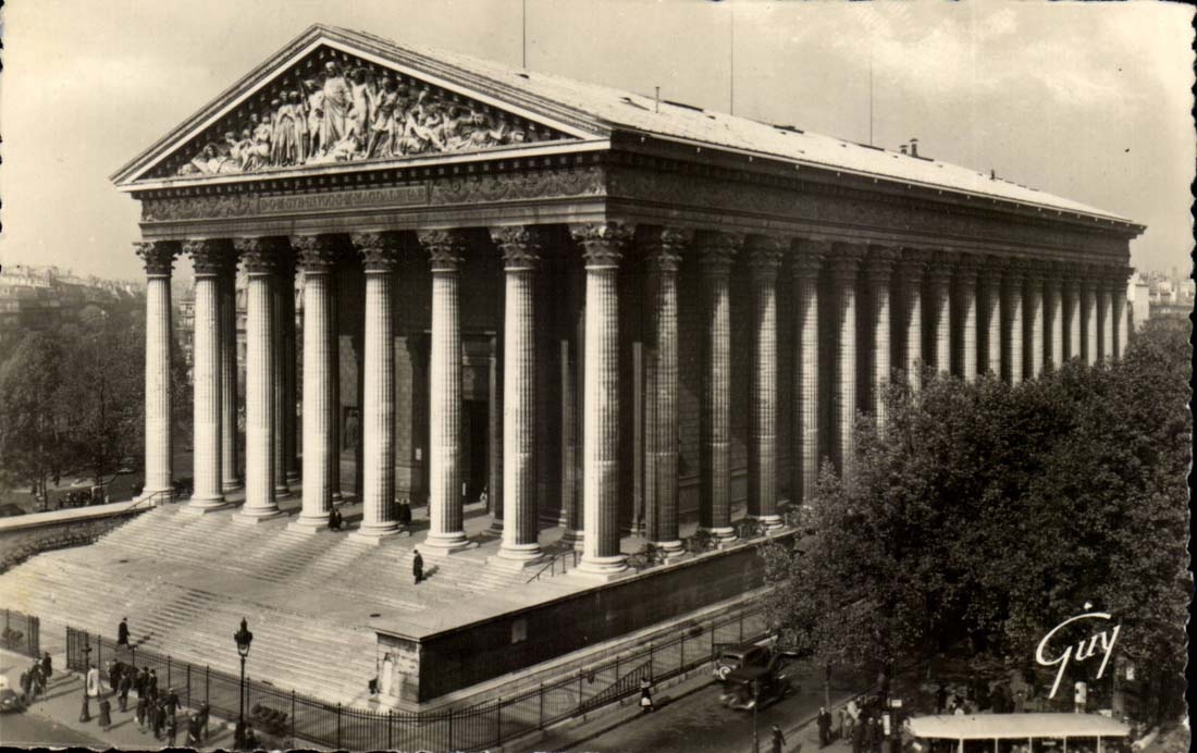 Paris CPA Eglise de la Madeleine