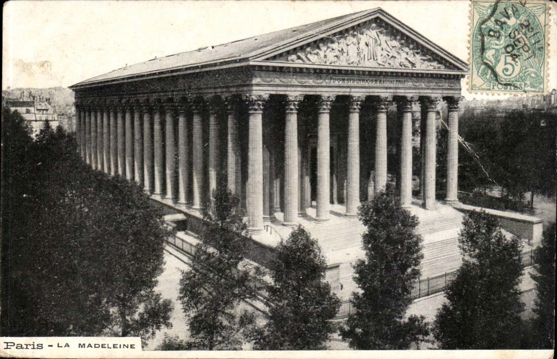 Paris CPA the Madeleine