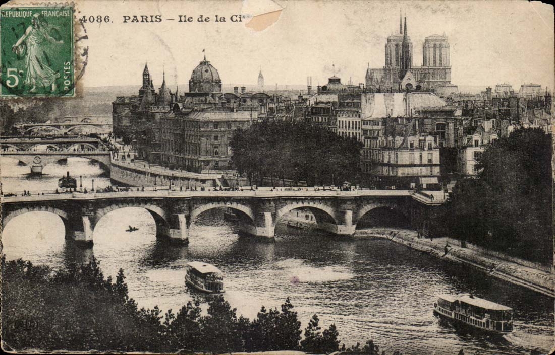 Paris CPA Ile de la Cite