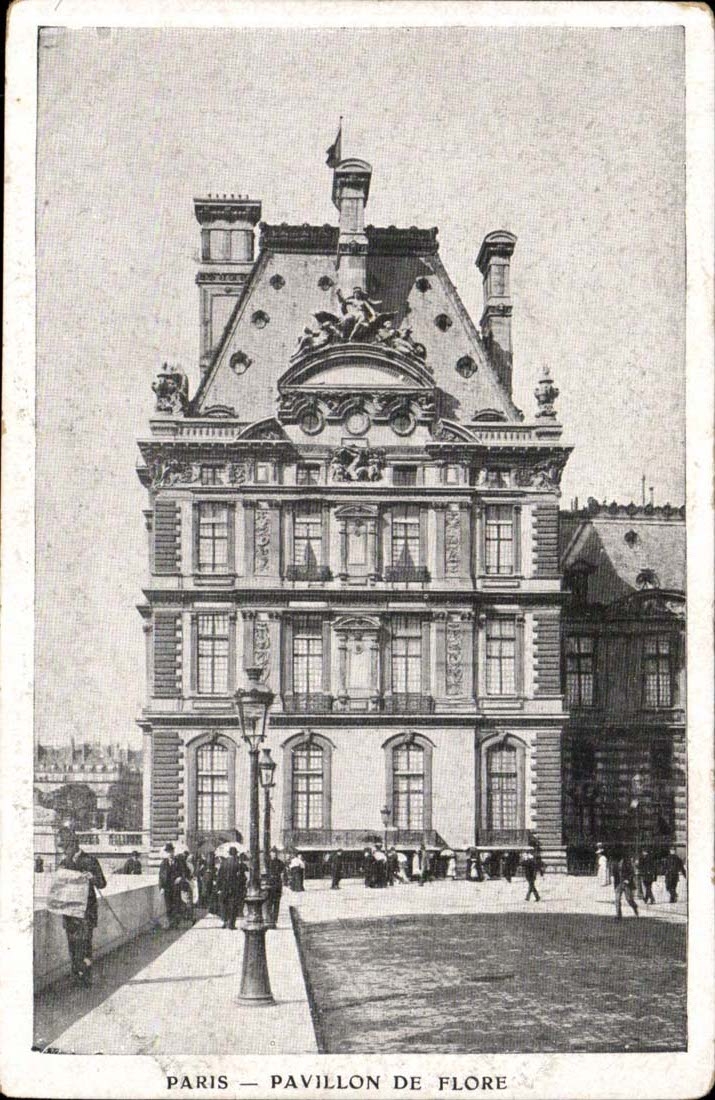Paris CPA Pavillon de Flore