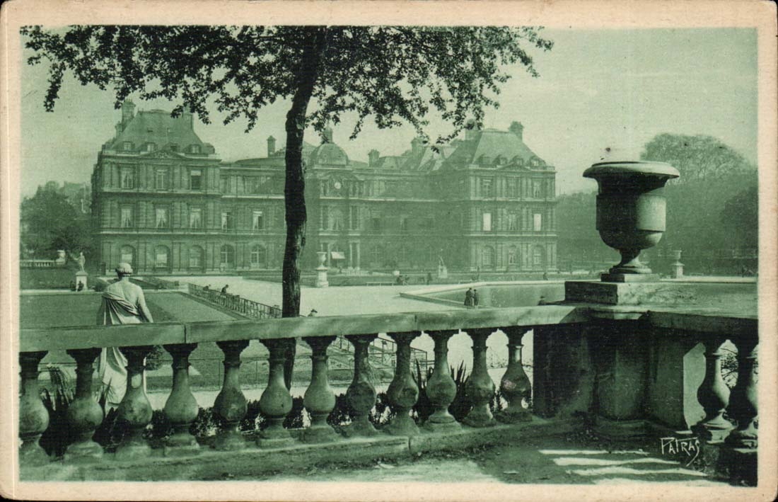 CPA Paris Palate of Luxembourg