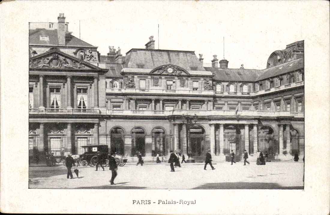 CPA Paris Royal palace