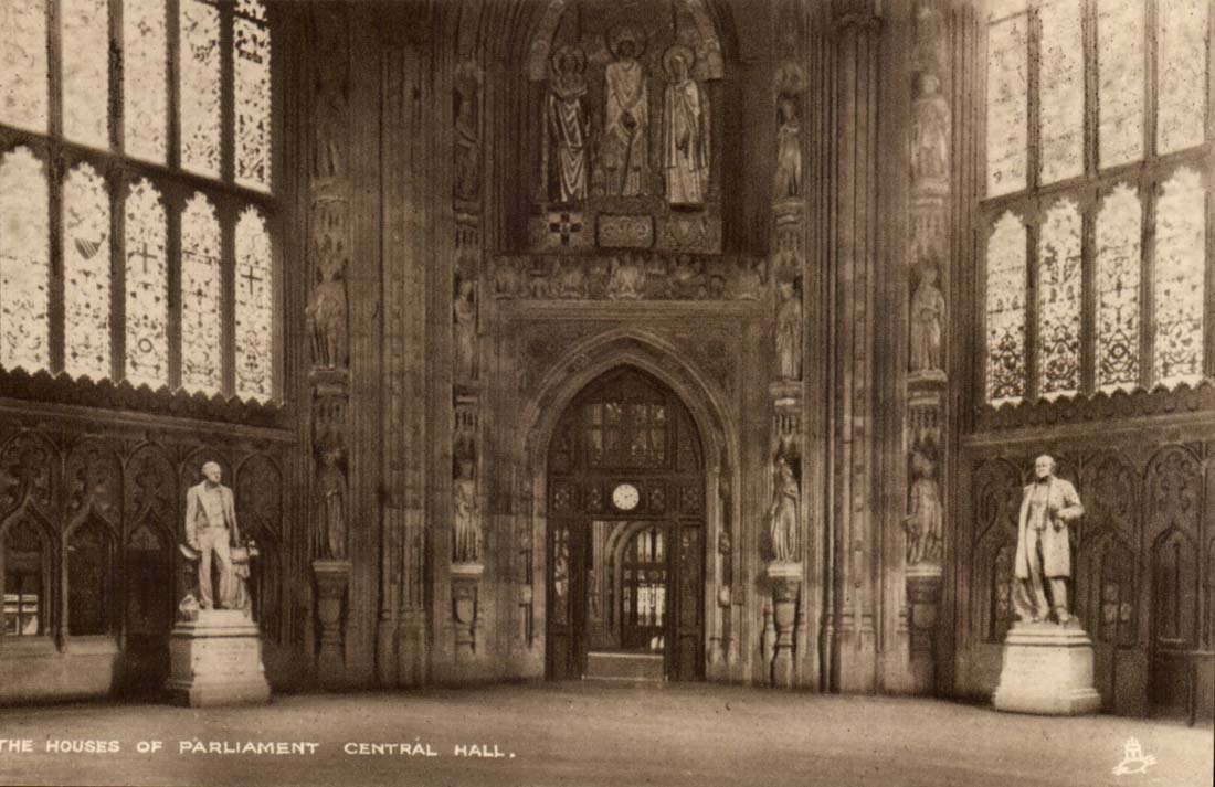Great Britain London London The Houses off Central Parliament Hall