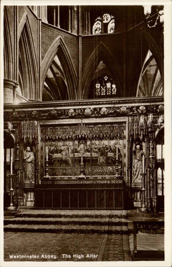 The United Kingdom London London CPA Westminster Abbey The high Altar