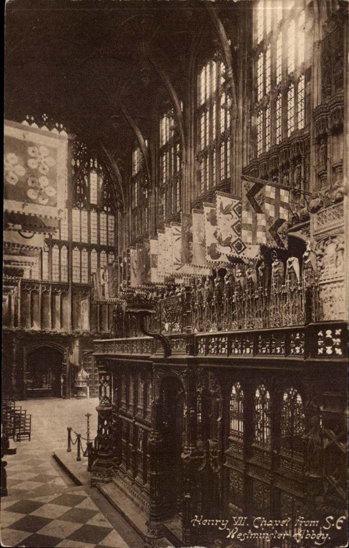 The United Kingdom London London CPA Henry VII Chapel from Westminster Abbey