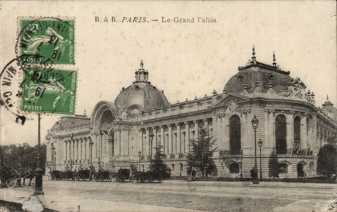 Paris CPA the Grand Palais