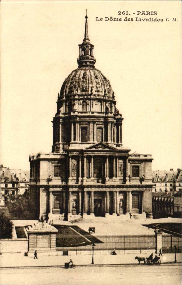 Paris CPA Le dome des Invalides