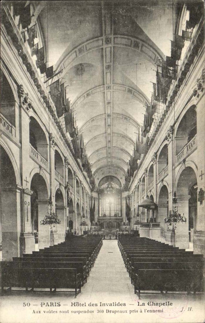 Paris CPA Hotel of Invalides the vault