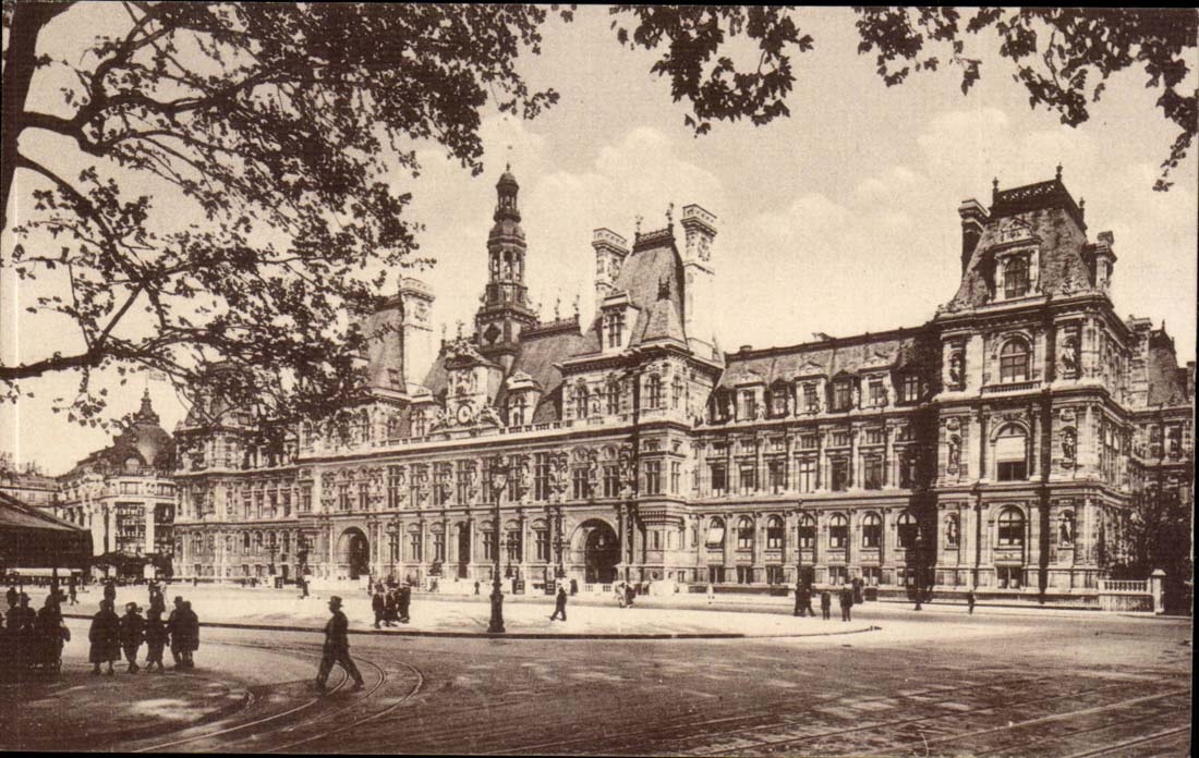 Paris CPA Hotel de ville 