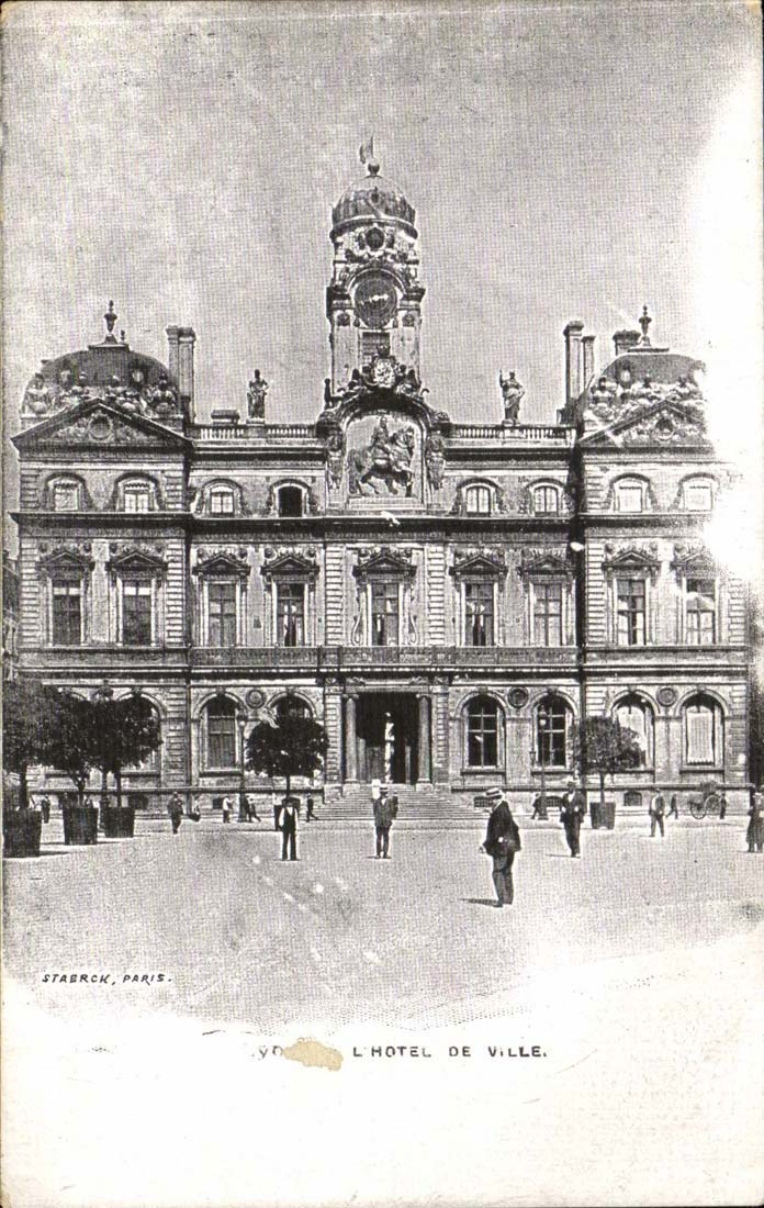 Paris CPA Hotel de ville 