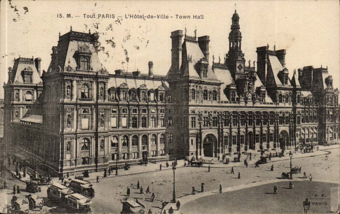 Paris CPA Hotel de ville 