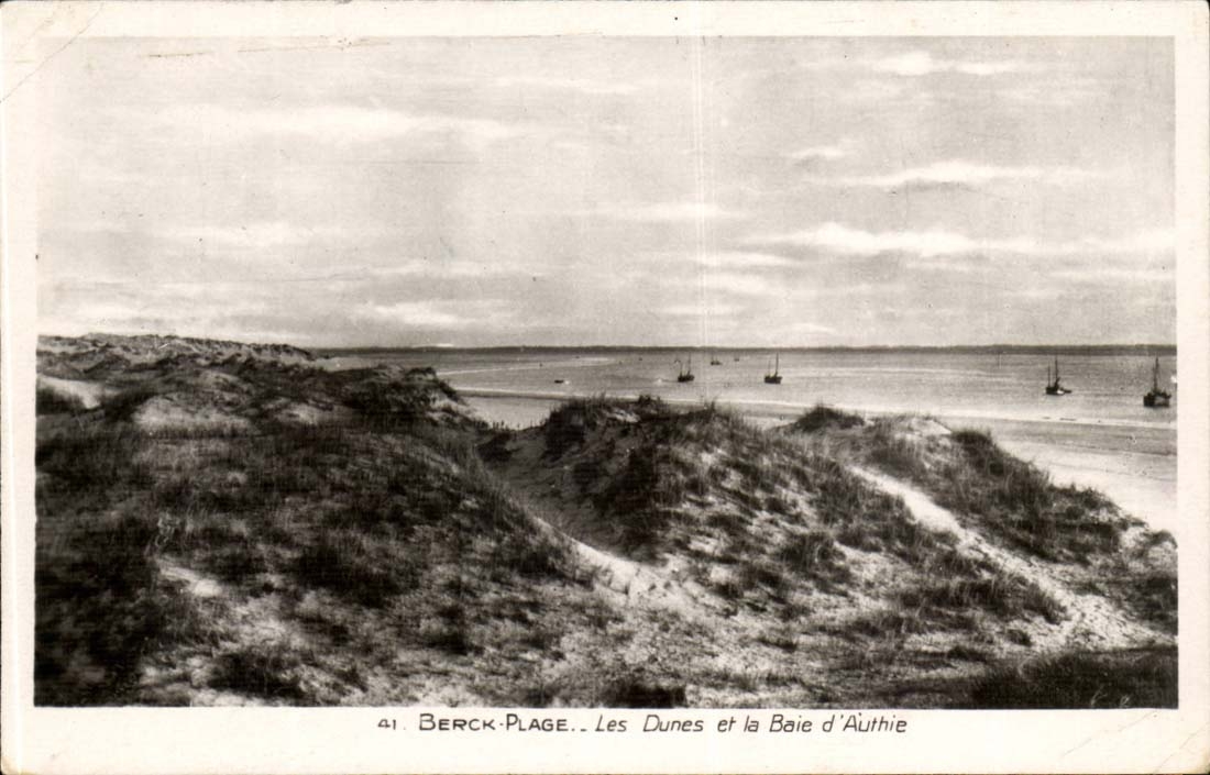 Beck CPA dunes and the bay of Authie